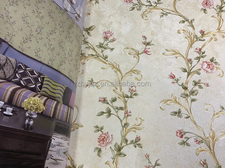 高品质室内设计室装饰小花壁纸意大利中国制造 Buy 室内设计壁纸 婚房墙纸 优质客厅壁纸product On Alibaba Com