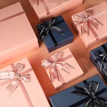 Luxury cardboard paper gift box packaging beautiful paper gift box cute paper box