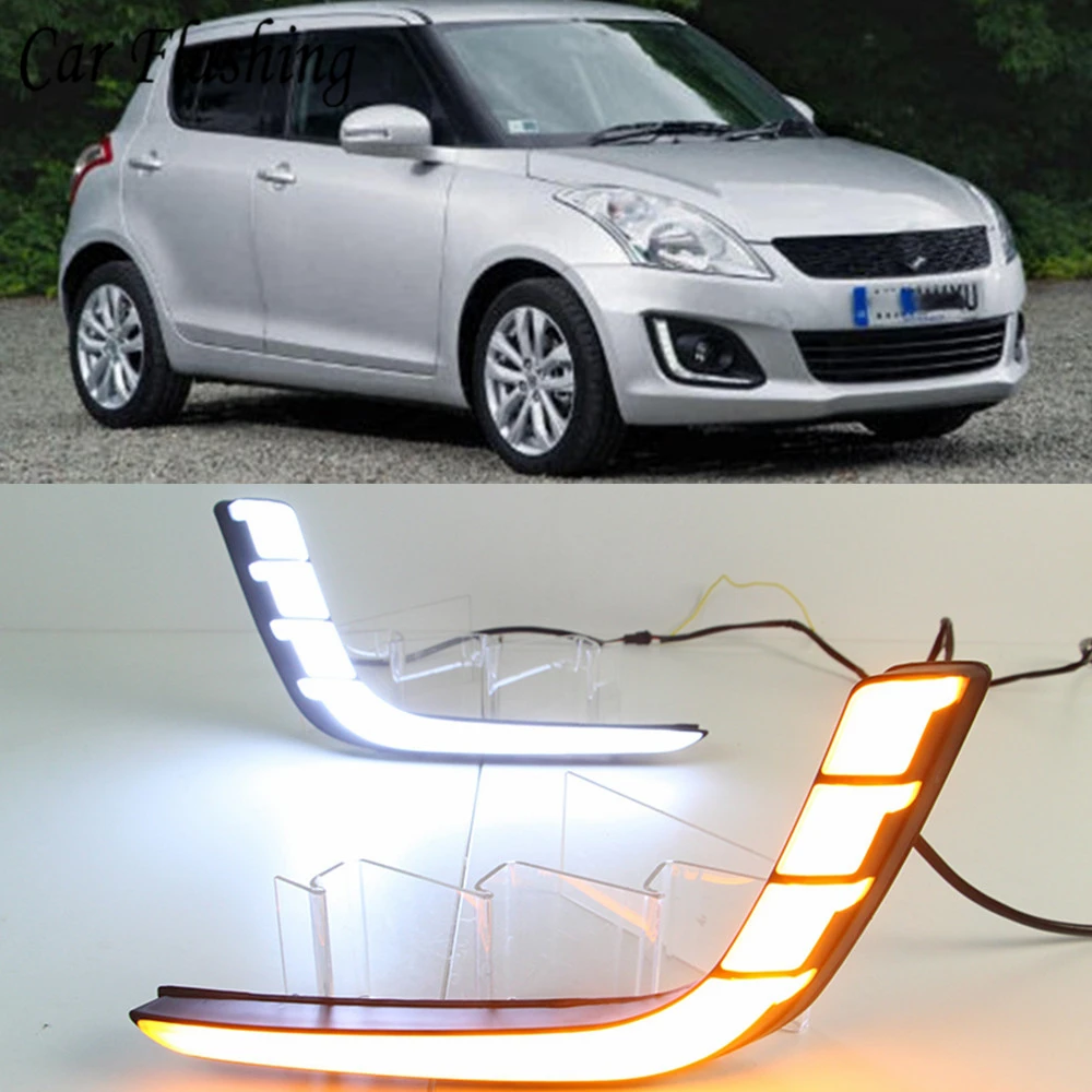 Source 1 set accessories DRL Driving Daytime Running Light DRL car turn signal Relay Daylight Suzuki Swift 2014 - 2016 on m.alibaba.com