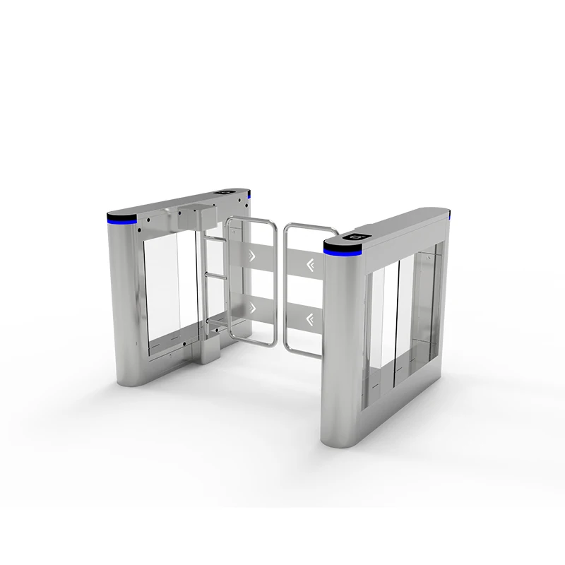 Pedestrian Access Control Automatic Anti Crossing Entrance Turnstile Gate Barrier Swing for Supermarket Oem