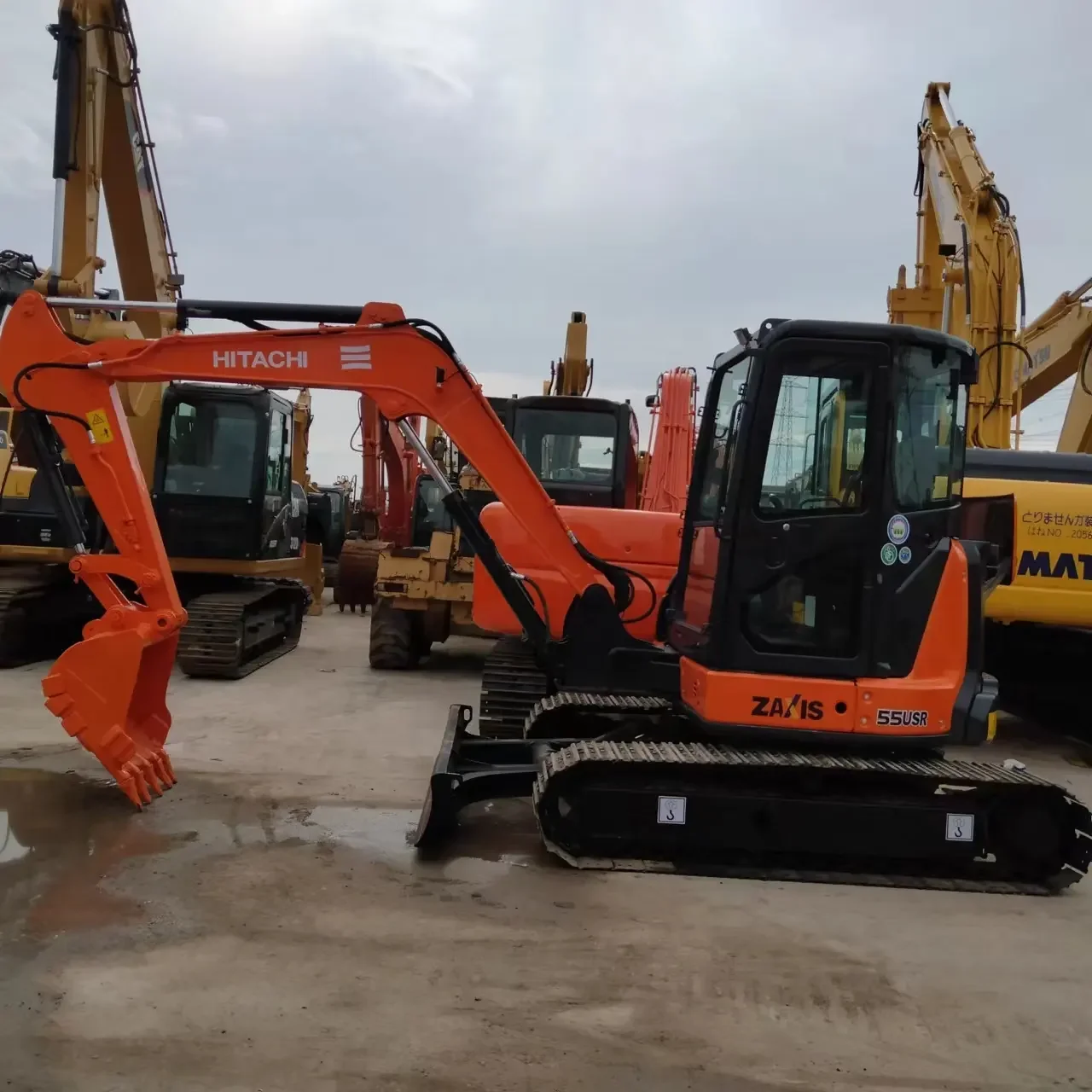 Hitachi ZX55 Mini Excavator 5 5 Ton High Performance Japanese