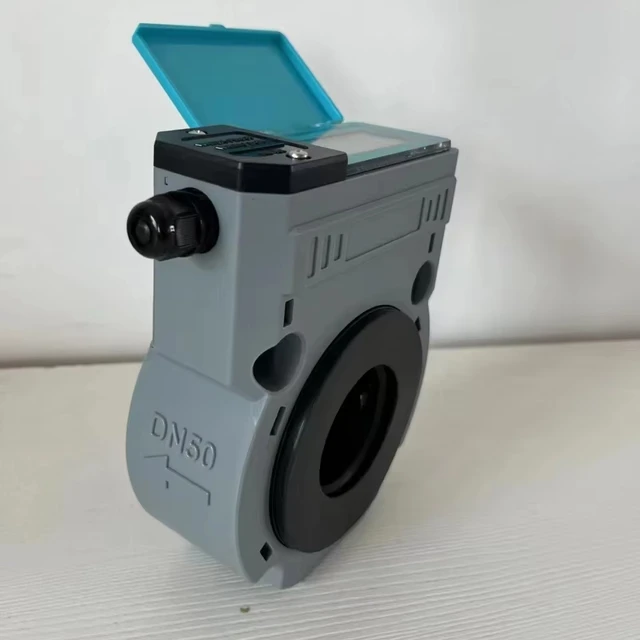 RS485 Communication Ultrasonic Water Meter Type Flow Meters DN50-DN150 Sand-Wish Installation for Oil Water Meter