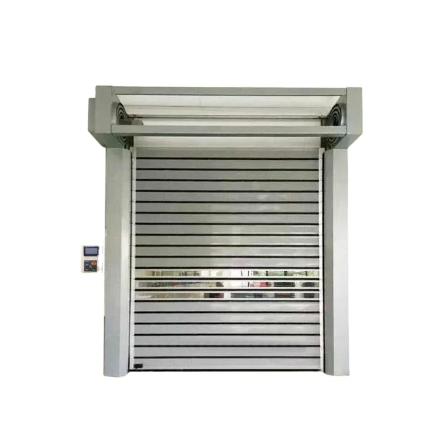 High Speed Spiral Automatic Aluminum Alloy Anti-Theft Roller Shutter Door With Hard Metal for Sales