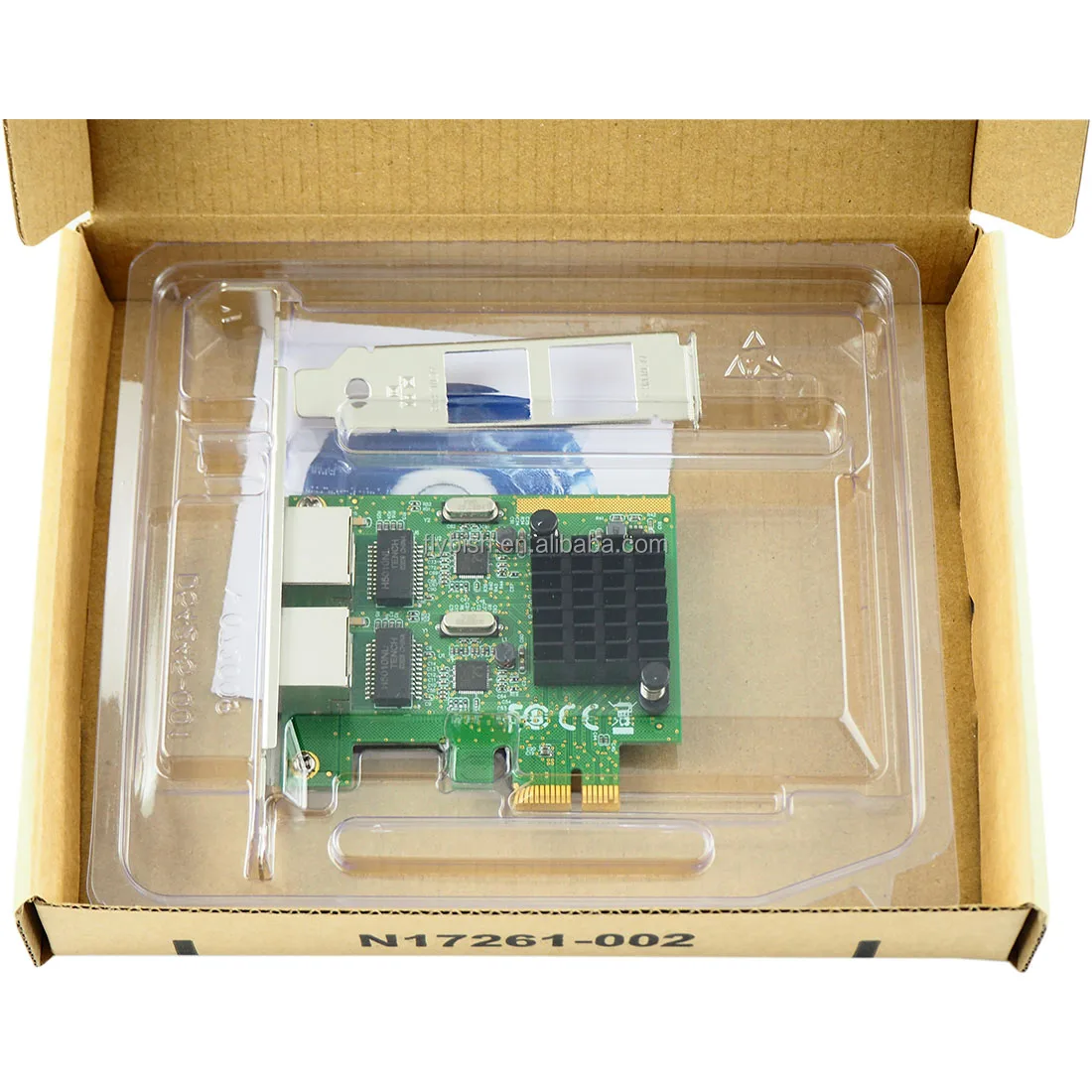【送料無料/即納】 RTL8111G REALTEK Chipset Ethernet Gigabit Port Dual X1 Pcie PCパーツ