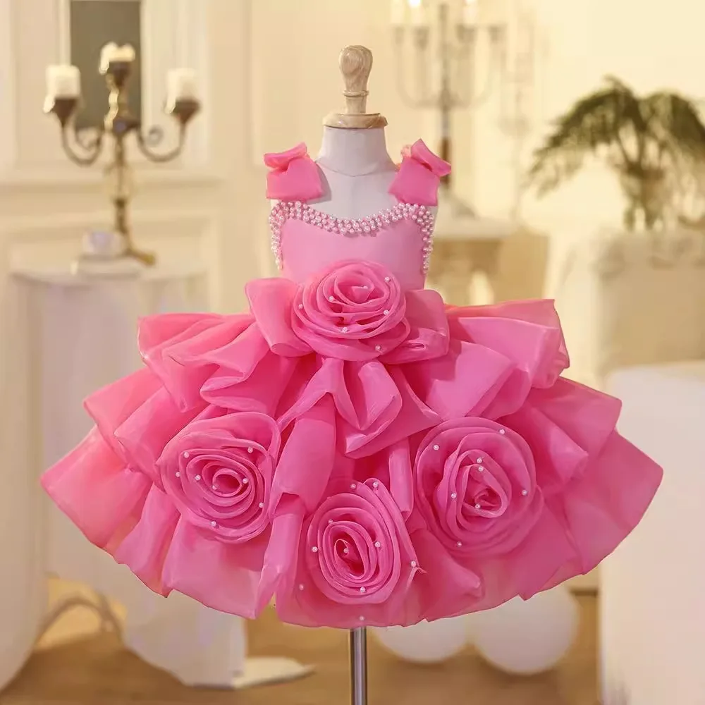 Summer Girls Princess Dress - Children's Birthday Party Dress