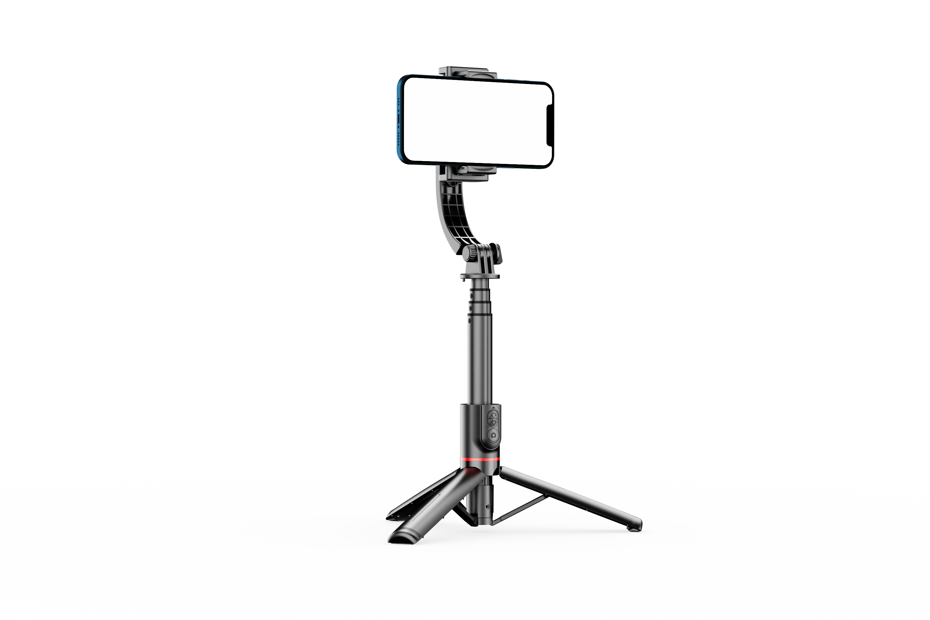L19S POV Mode Tripod Mini Vlog Gimbal Stabilizer Gamble for Mobile Phone Estabilizador Para Celular