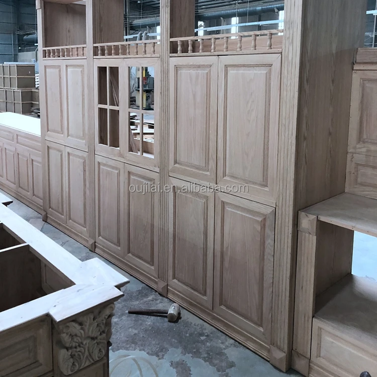 Modern Luxury European Style Furniture Simple Design Wall Mount Wooden ...