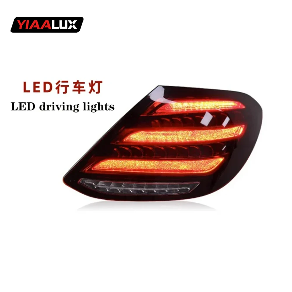 High quality 16-20 for Mercedes-Benz E-Class taillight assembly W213 modified S-Class for Maybach LED water red LED tail lights manufacture