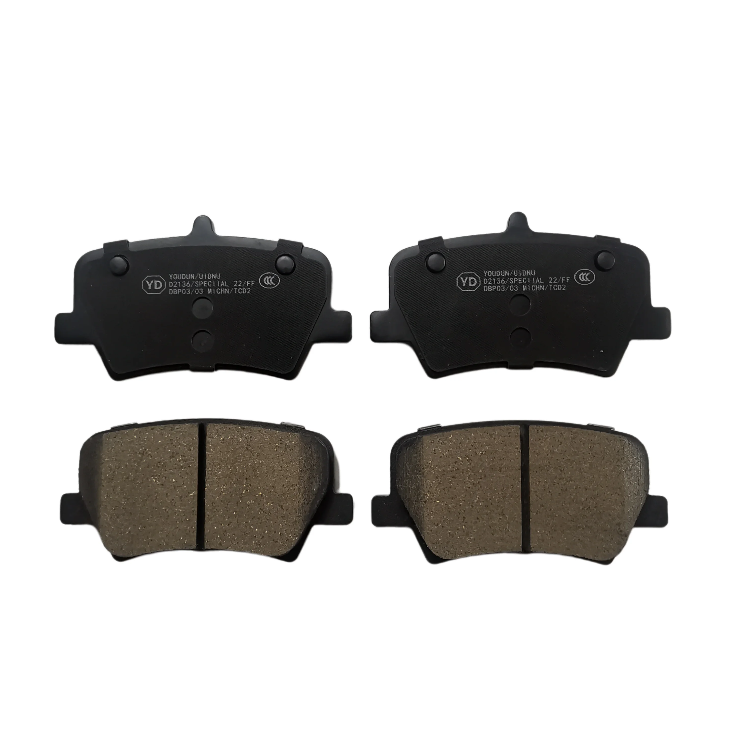 UIDNU Premium Ceramic Brake Pads for GEELY TUGELLA & Monjaro