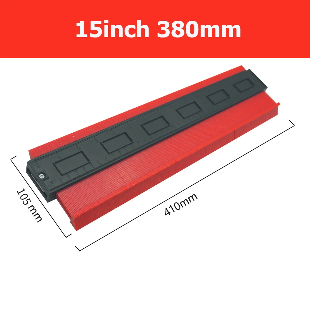 Woodworking Tool Industrial & DIY OEM ABS Plastic Contour Gauge with 0-50cm Range for Shape Marking