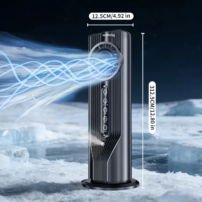 USB Multi-Function Portable Air Conditioner Fan Cooler Mechanical Control 6-Speed Adjustable Lightweight Design RV Use