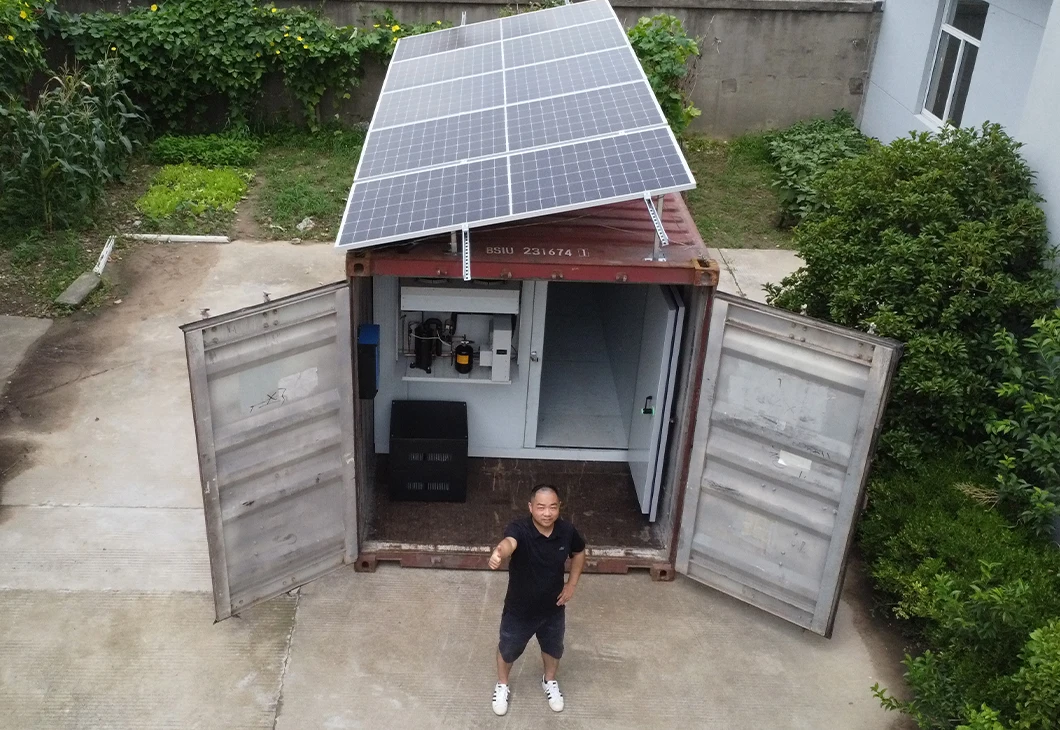 20ft Mobile Container - Efficient Solar Power Cold Storage