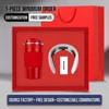 usb-charging red, coffee cup design