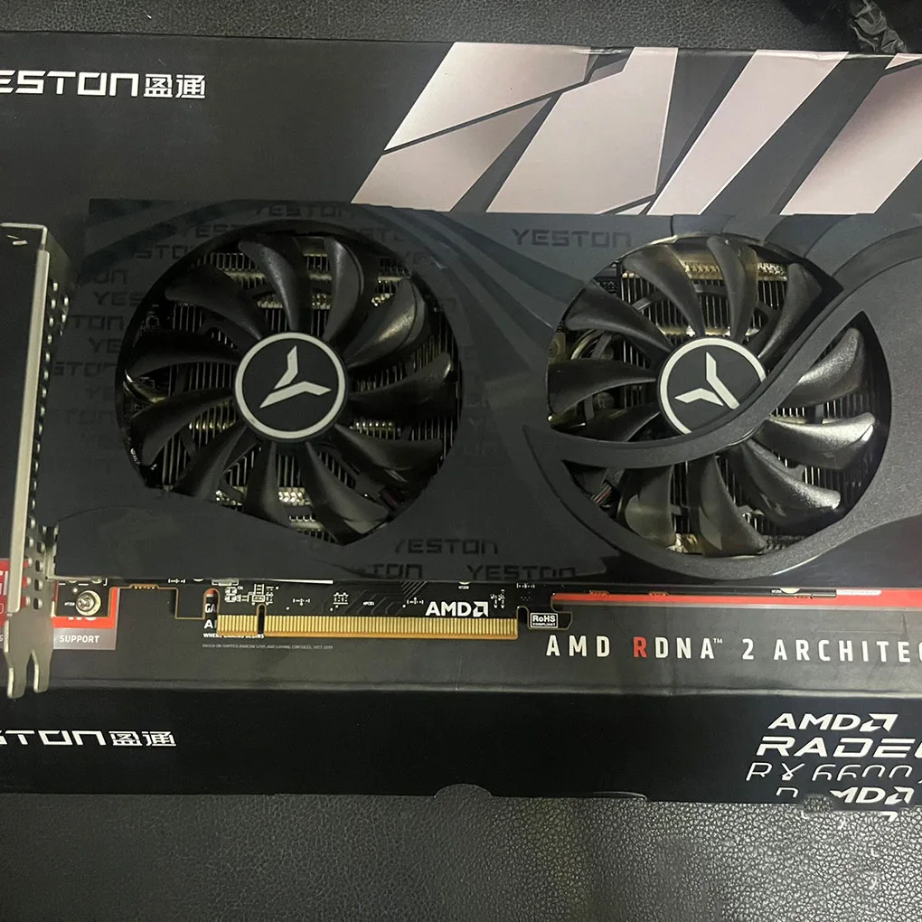 YESTON グラフィックボード RX6600Xt YESTON グラフィックボード RX6600Xt Yeston 20周年モデル RX