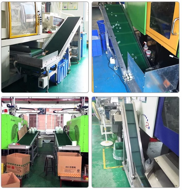 Customized Mini Z Type  Belt Conveyor  for Plastic Mold Workshop
