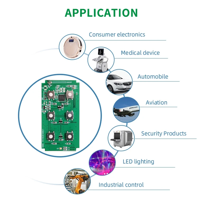 Efficient Inverter PCB Manufacturing OEM Multilayer PCBA circuit board Fr4 PCB Assembly