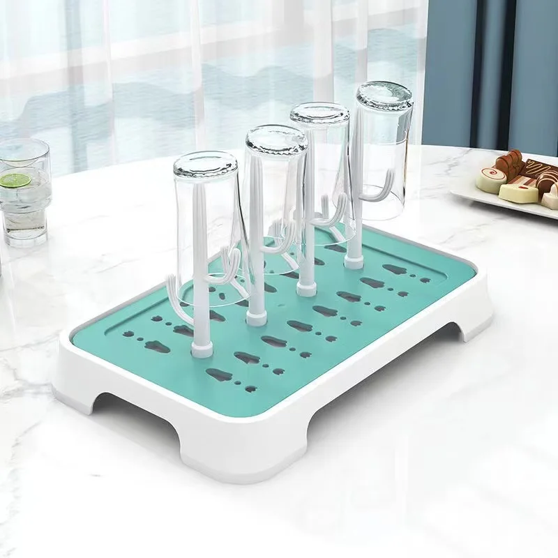 Easy Cleaning Countertop Kids Nipples Feeding Cup Holder Detachable