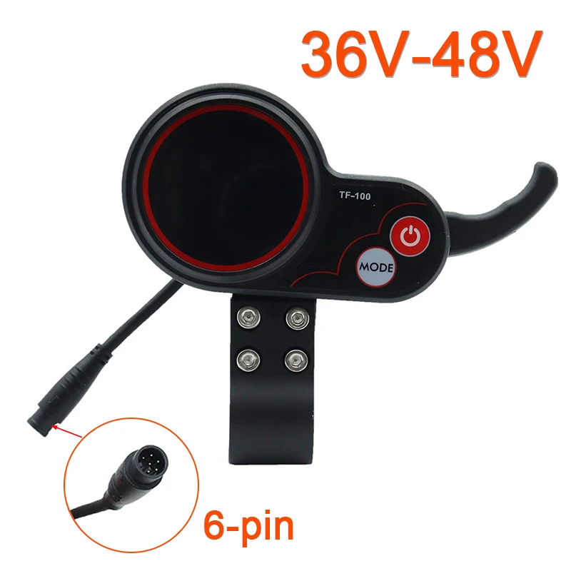 KUGOOM 4 Electric Scooter 48V20A Controller Kit with 10-inch Instrument Display TF-100 Six-pin Accessory