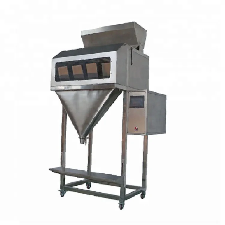 
Многоголовочная машина для взвешивания гранул овощей фруктов продуктов семян 