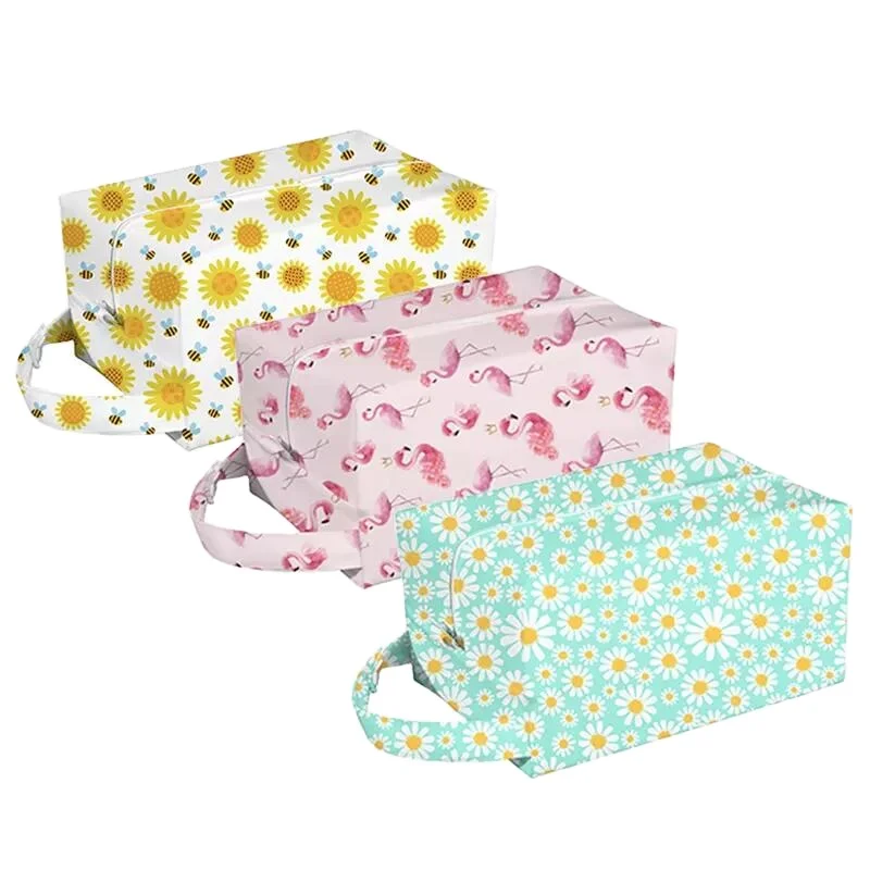 Подгузник для младенцев AnAnBaby многоразовые модные подгузники водонепроницаемые моющаяся сумка влажных и сухих подгузников с защитой от