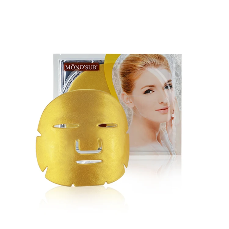 MONDSUB Factory Golden Bio Collagen Anti Aging Anti Wrinkle Gold Collagen Crystal Facial Mask