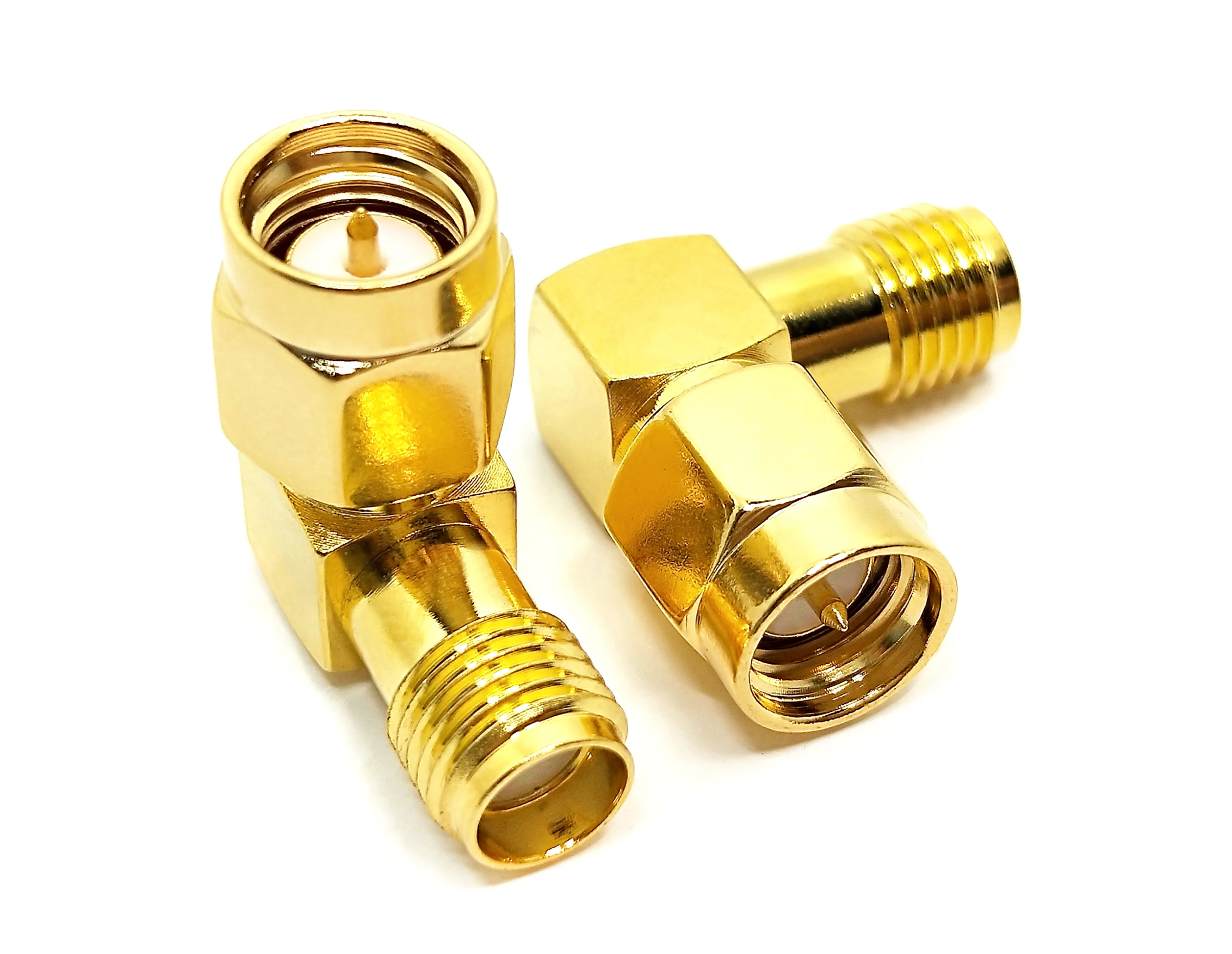 Elbow RF Converter SMA Type Male To Female Right Angle RF adapter Plug To Jack RF adaptor Connector manufacture