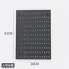 B-002 Pegboard 30 * 42cm-BLACK