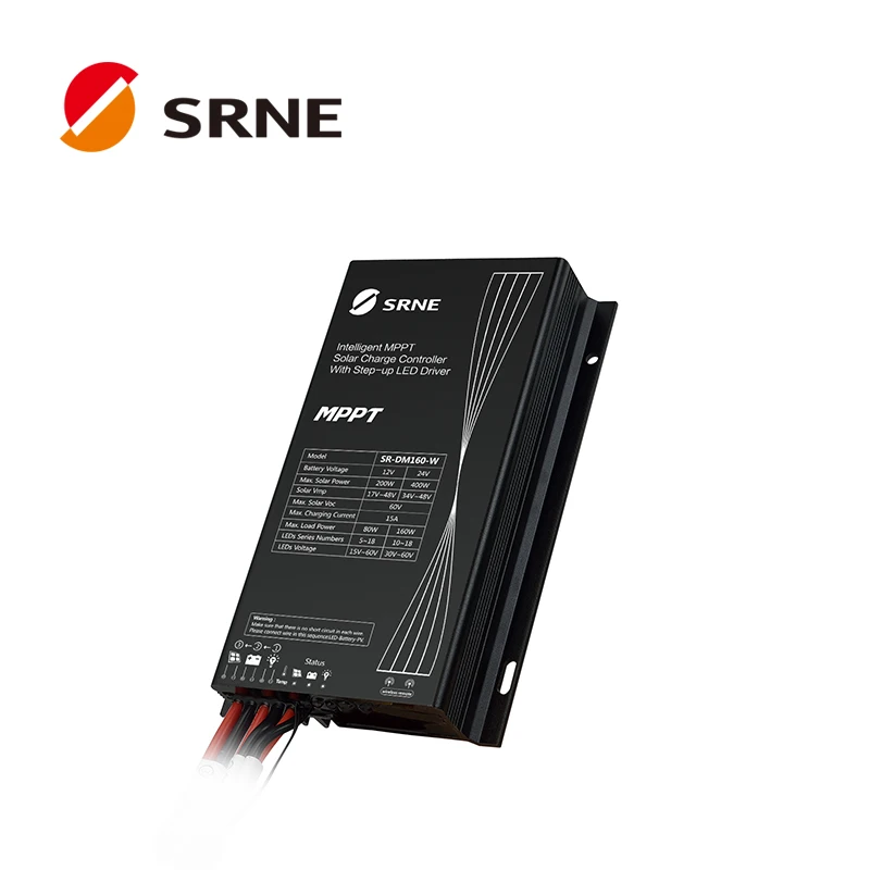 SRNE MPPT Solar Street Light Controller DM160 IoT Network