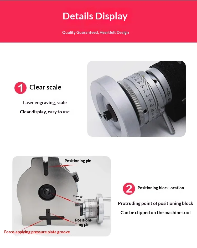 TEBAK Horizontal Vertical Rotary Table HV10 HV14 With 3 Jaw Chuck Indexing Rotary Table 10'' 14'' for Milling Machine