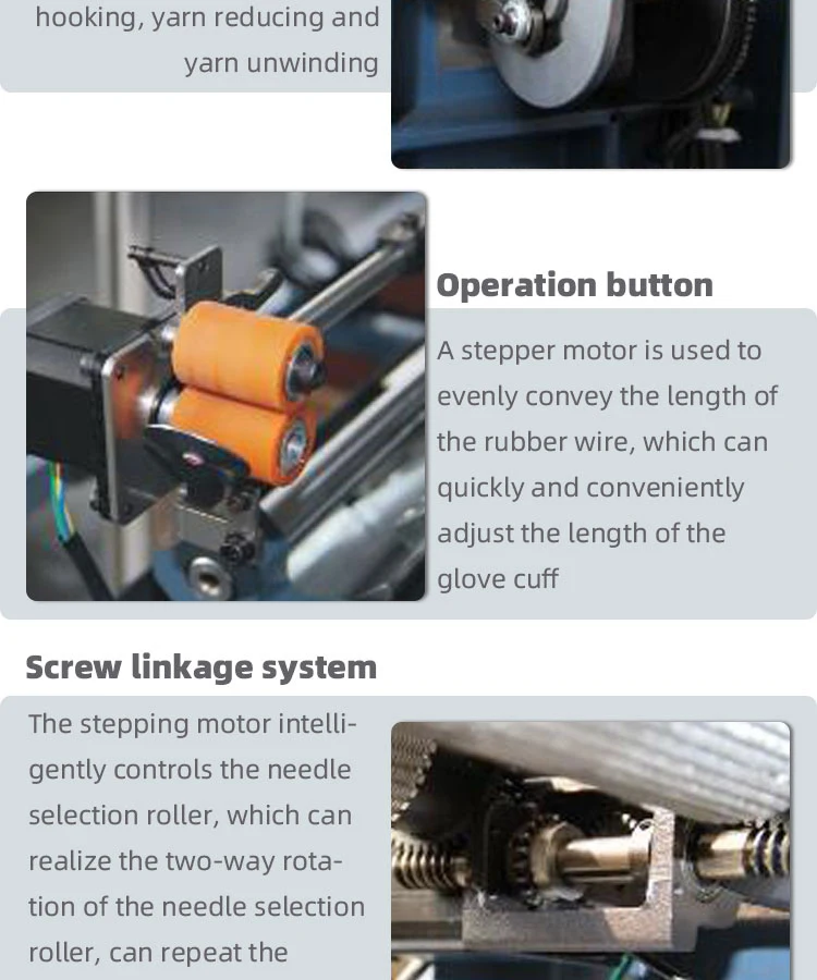 Best Selling Anti Static Price Knitting Electronic Hand Glove Making Machine Automatic