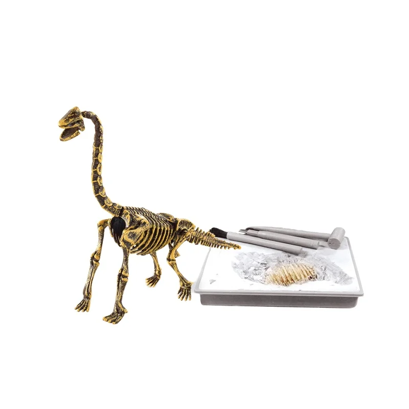 Dig It Out Game Science Archeology Kit Diy Dinosaur Skeleton Educational Toy Kids Children