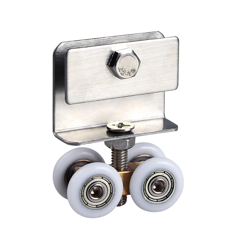 Heavy Duty Smooth Quiet Top Hung Folding Door System Wheels For Sliding
