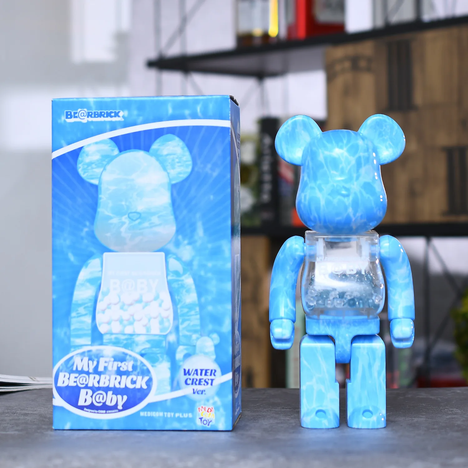MEDICOM TOY - MY FIRST BE@RBRICK B@BY WATER CREST Ver.100