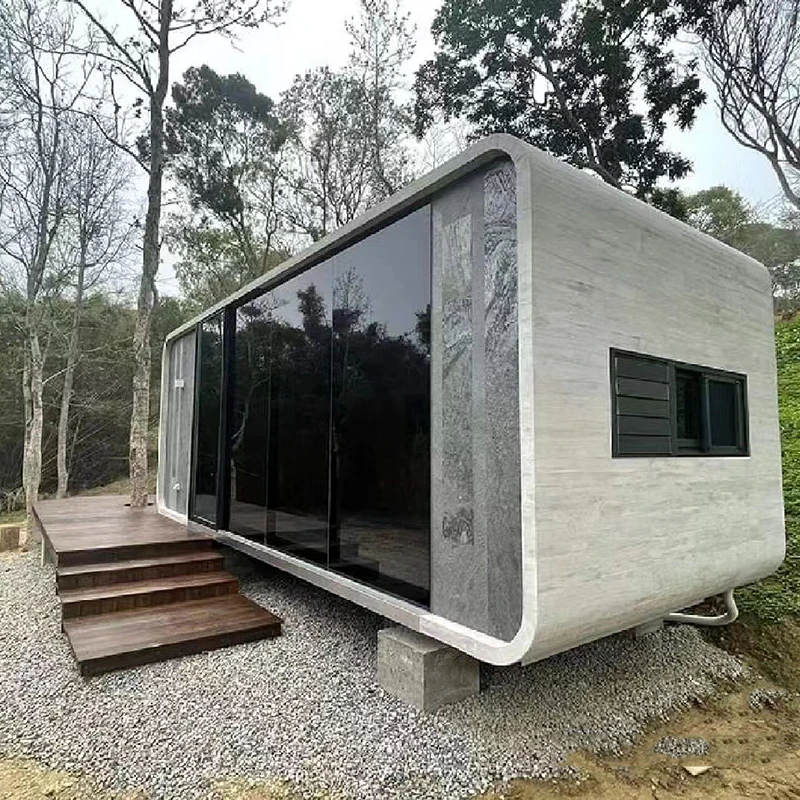Customized Space Capsule Container Mobile Room Villa Prefab Mobile Modular Home Container 2 Floors