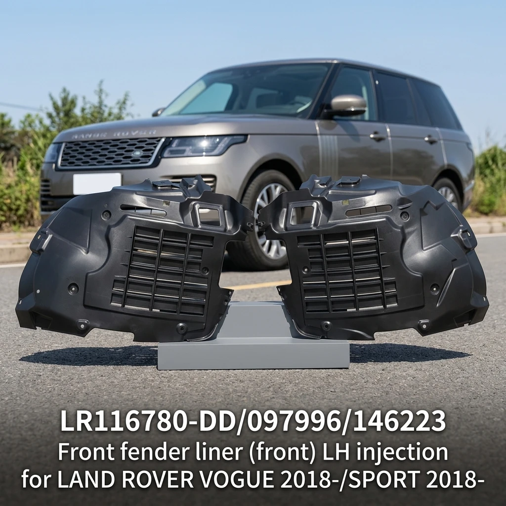 LR116780-DD/097996/146223 Corrosion Resistant Front Fender Liner (front) LH Injection for LAND ROVER VOGUE 2018-/SPORT 2018-