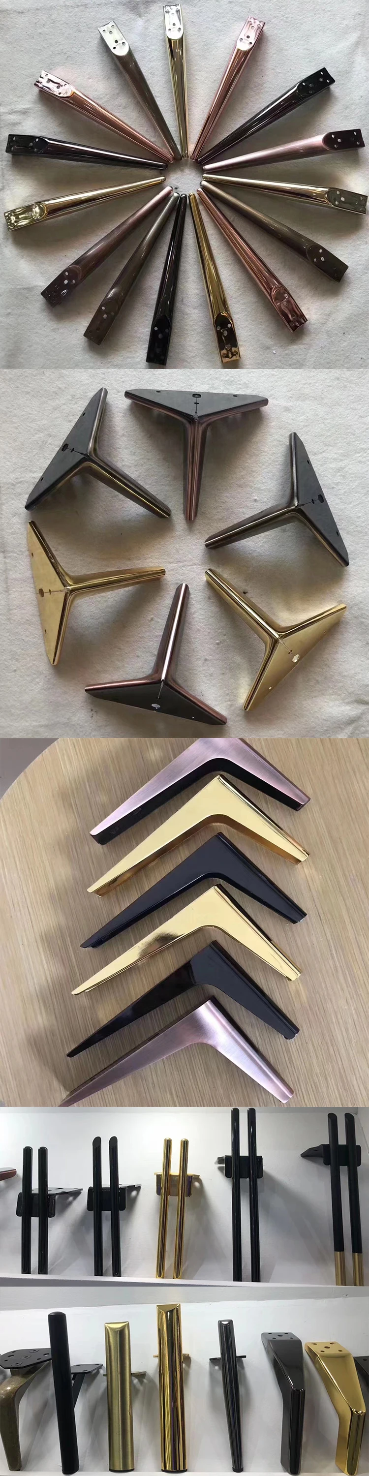 Hot Sale Custom Replacements Feet Sofa Foot Decorative Steel Metal