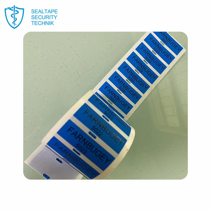 Factory Direct High Quality Evident Ps5 Warranty Total Transfer Sticker Warning Label Stickers for Candkes
