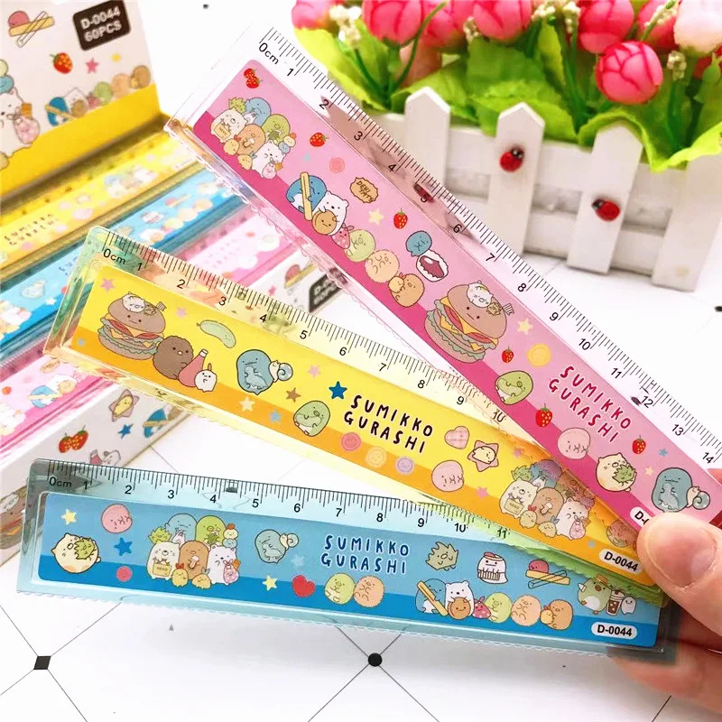 Rectangle Ruler Kids Cartoon Cute Ruler Children Student 15cm Ruler With Wavy Line - Buy ...