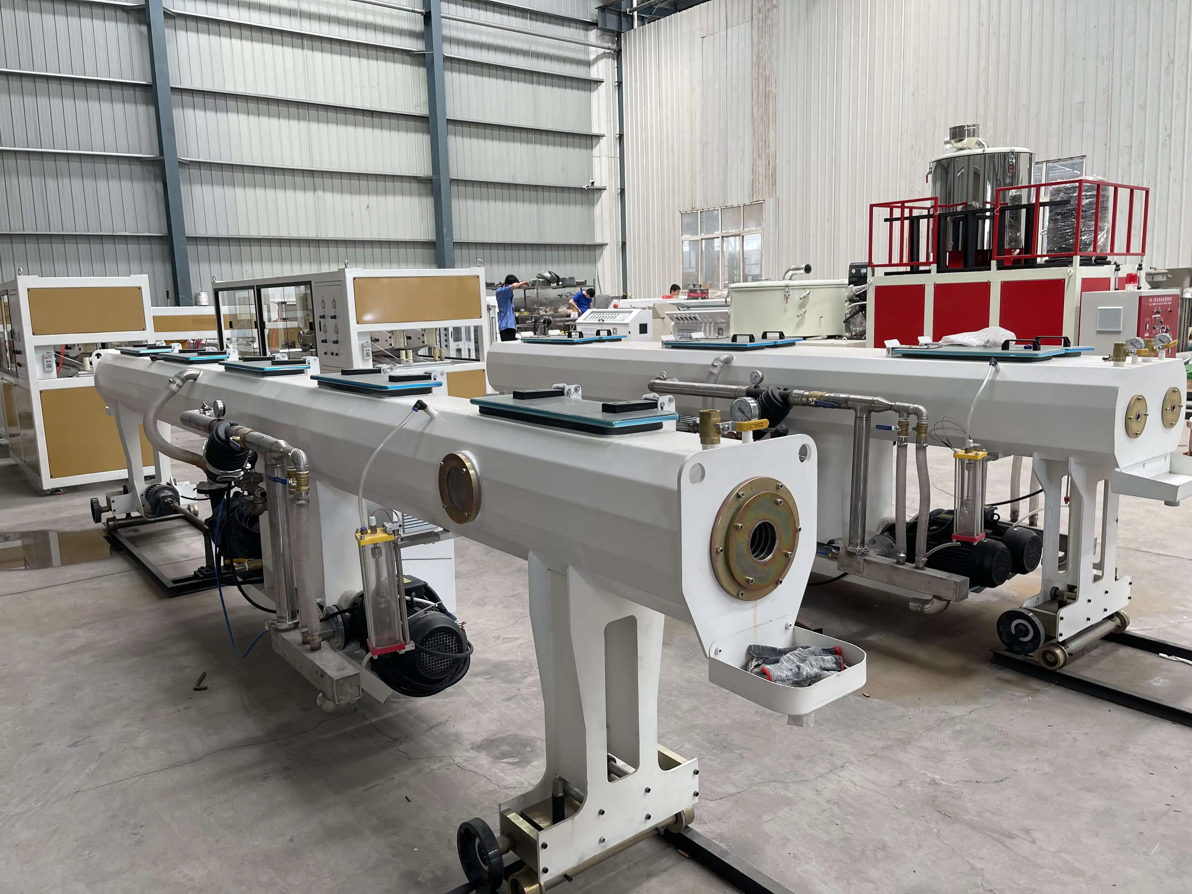 Plastic Pvc Pipe Making Machine Water Supply Drainage Pipe Gas Tube