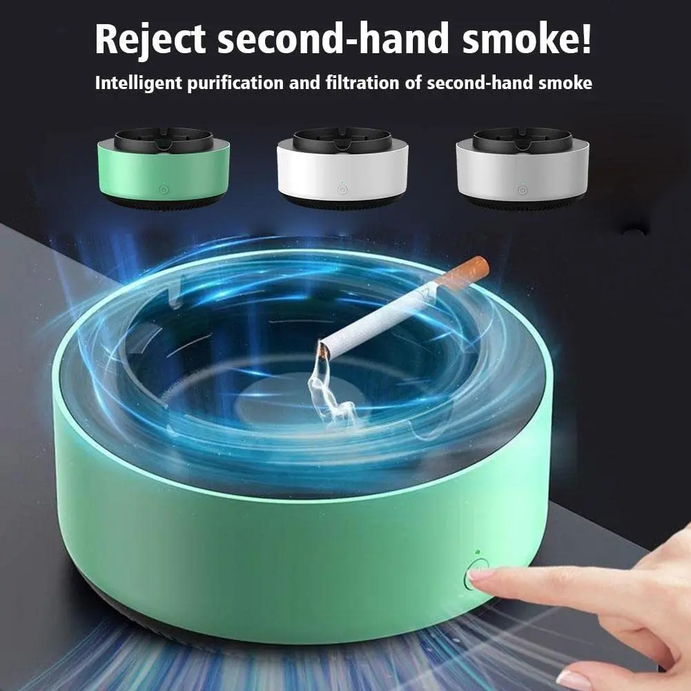 Multifunctional Smokeless Ashtray Air Purifier for Car & Office