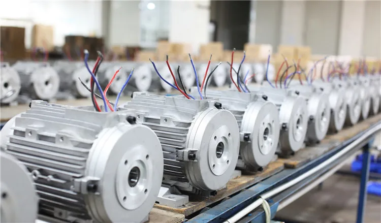 5.5hp 4kw 50hz 1420rpm 380v Electric Motor 100L3-4 Hollow Shaft Volta 5kw Rated Three-Phase Asynchronous Induction Motor AC