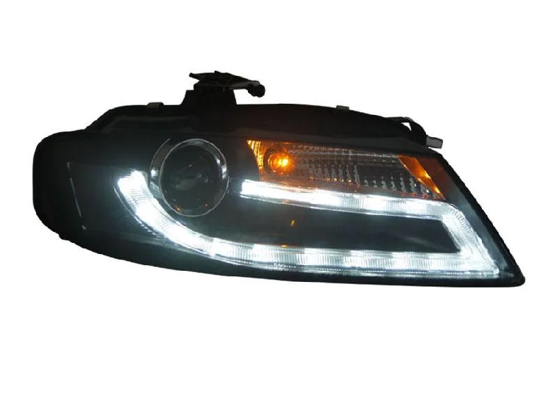 AKD Car Styling for A4 Headlights 2009-2012 A4L B8 Sedan Headlight DRL Hid Head Lamp Angel Eye Bi Xenon Beam Accessories