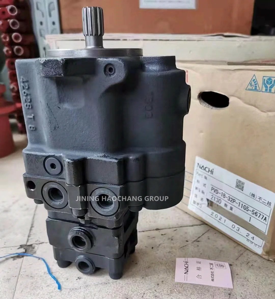 4699382 Mini Excavator ZX33 Hydraulic Pump Nachi PVD-1B-32CP-9AG5