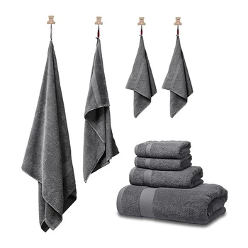 Personalised Towel Bale Bath Towel Set Large Luxury Customize Colour Washcloth 8 Pieces Towel Set