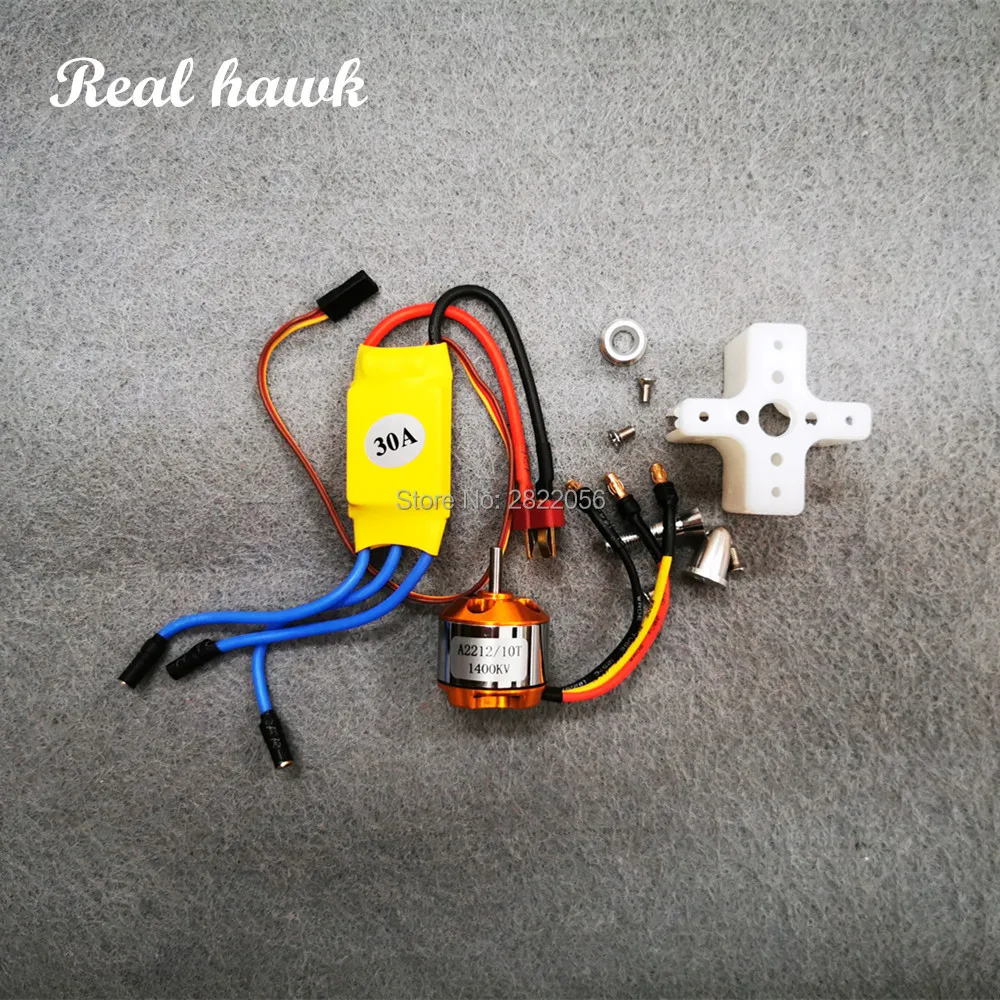 RC Flugzeug Ersatzteile – A2212 1400KV Motor, 30A ESC, SG90 Servo & Propeller Für Modellbau & Reparatur