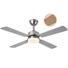 Nickel-argent + bois naturel
