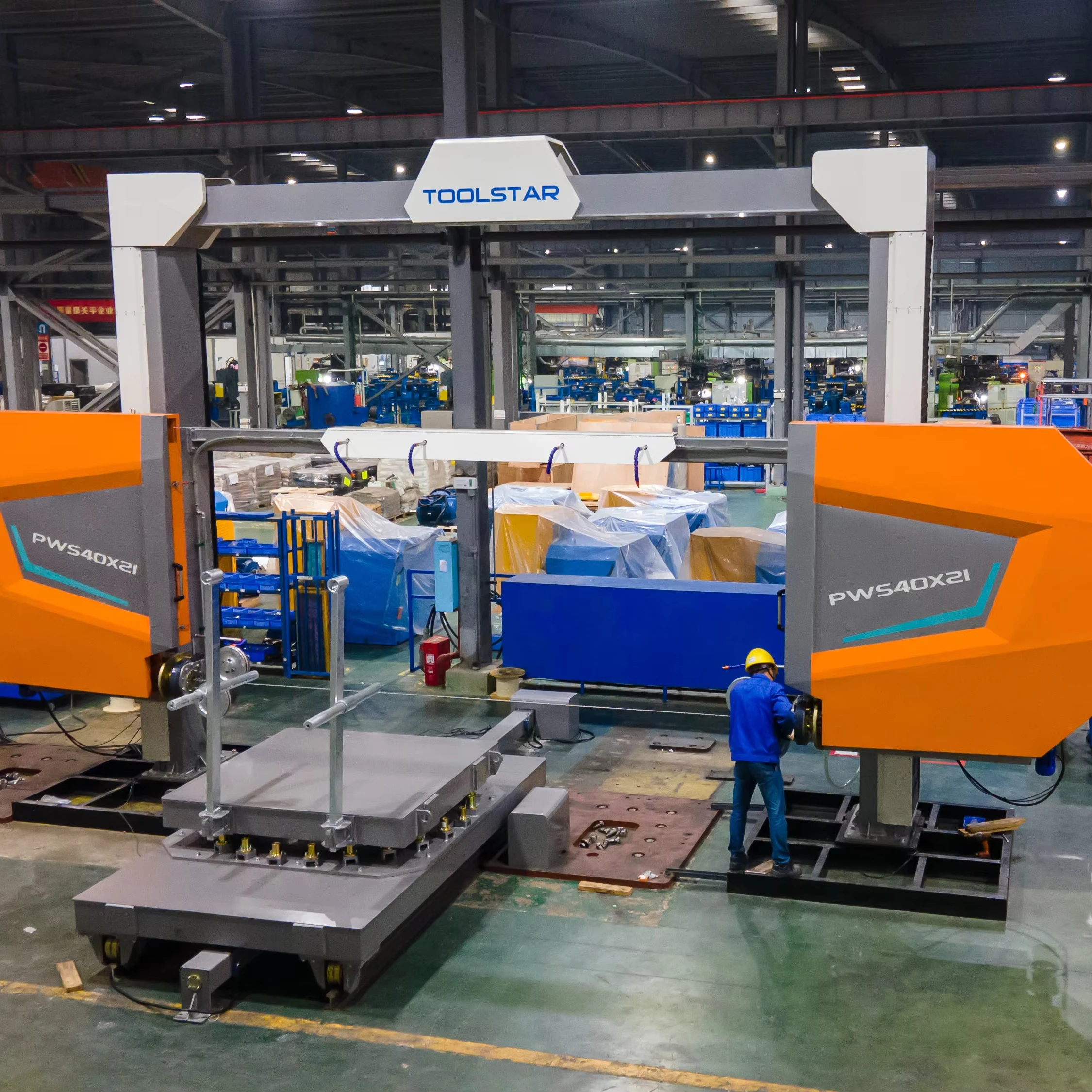 Toolstar Customized Stone Cutting Shaping Squaring and Profiling Diamond Mono Wire Saw Machine