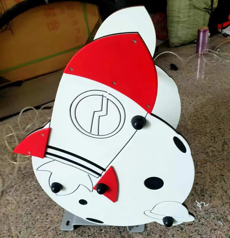 Second-hand Outdoor Playground Equipment - Kindergarten Spring Rocking Horse and Rocking Chair Toys for Children