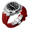 Silver Case+Red Band