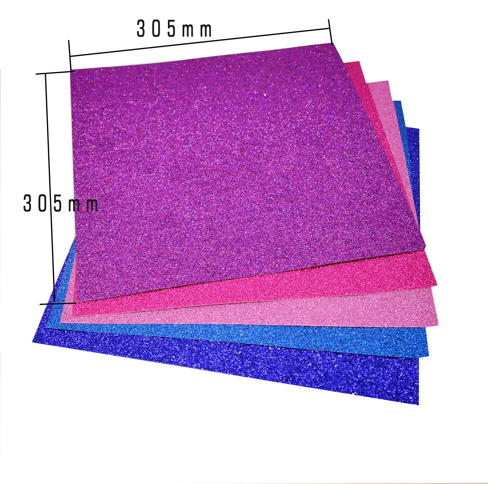 2021 Patten Glitter Paper Cartoon New Arrival Craft Origami A4 100gsm